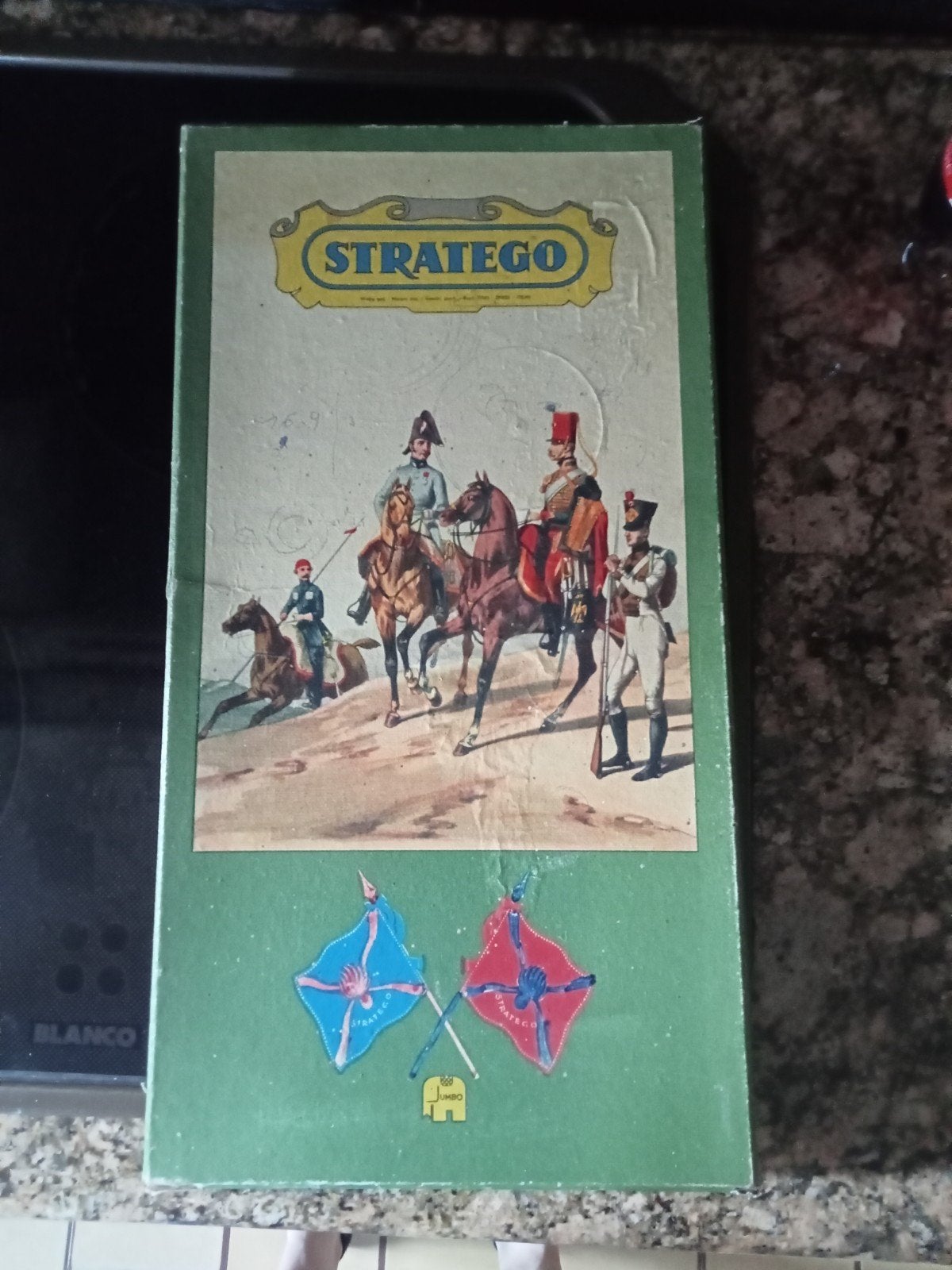 Stratego oude editie, Een of twee spelers, Ophalen, Gebruikt