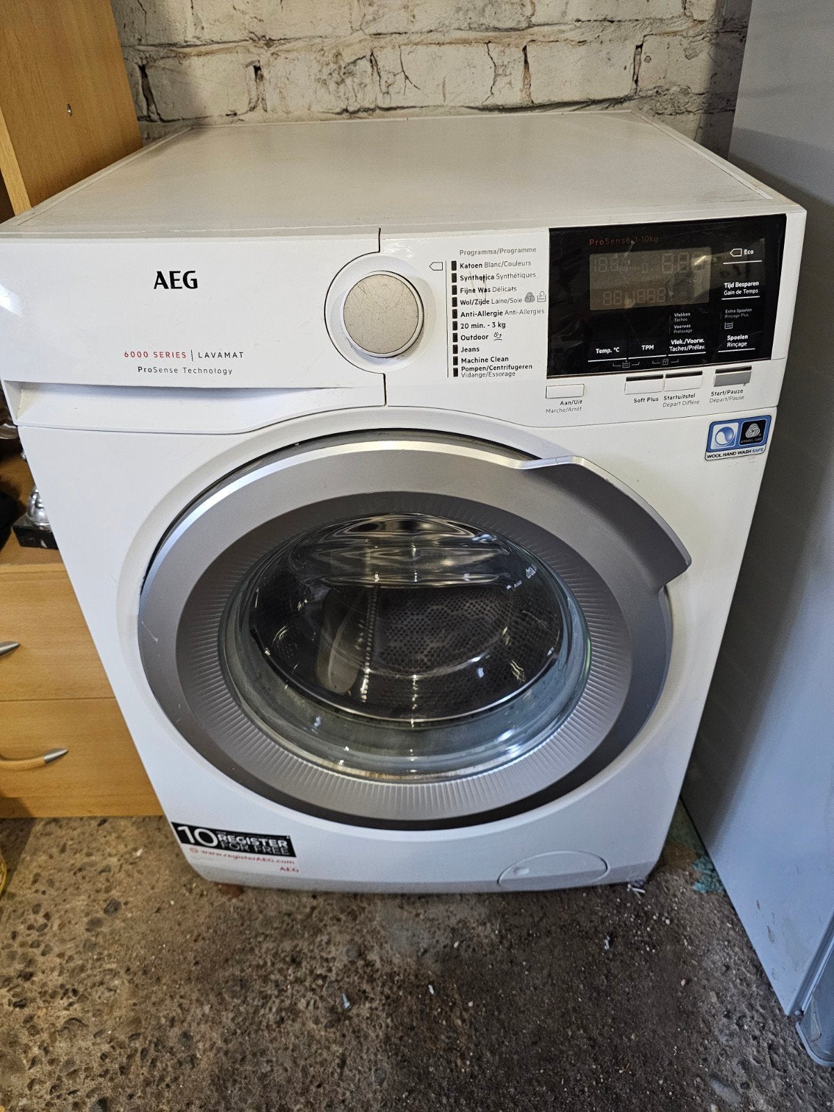 Aeg 10 kg, Elektronische apparatuur, Ophalen of Verzenden