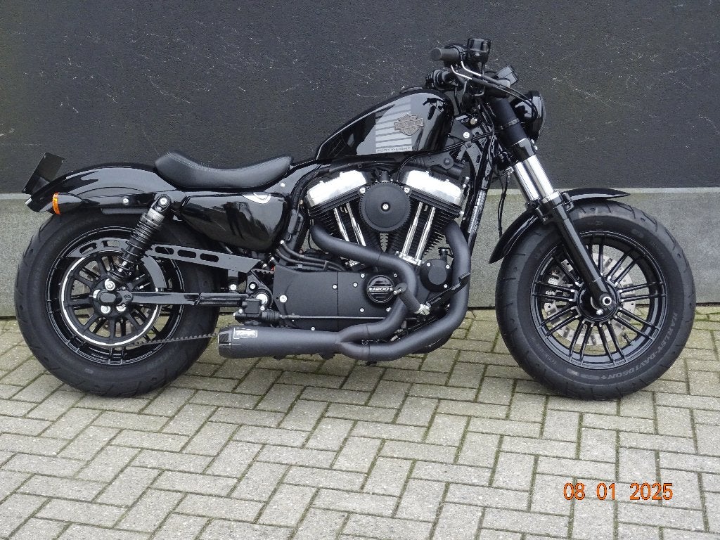 Two brothers racing uitlaat Sportster '2014 tot '2022, Motoren, Ophalen of Verzenden, Gebruikt