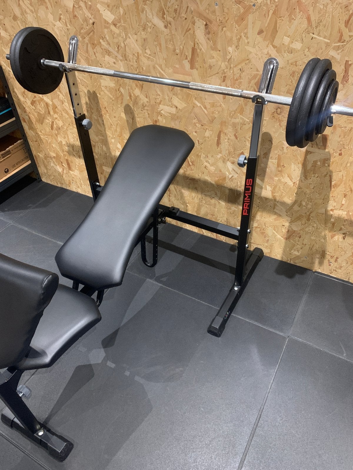 Kettler halterbank, Sport en Fitness, Ophalen, Zo goed als nieuw, Fitnessbank