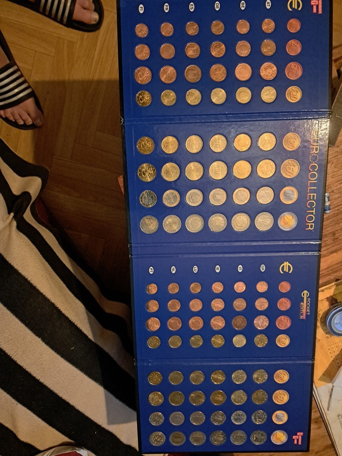 euro collector, Timbres & Monnaies, Enlèvement