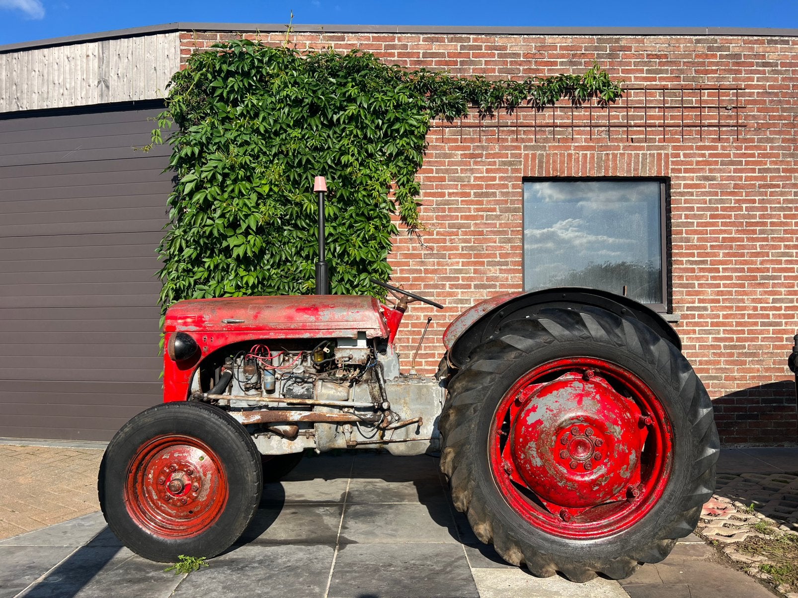 Tractor / traktor Massey Fergusson, Enlèvement