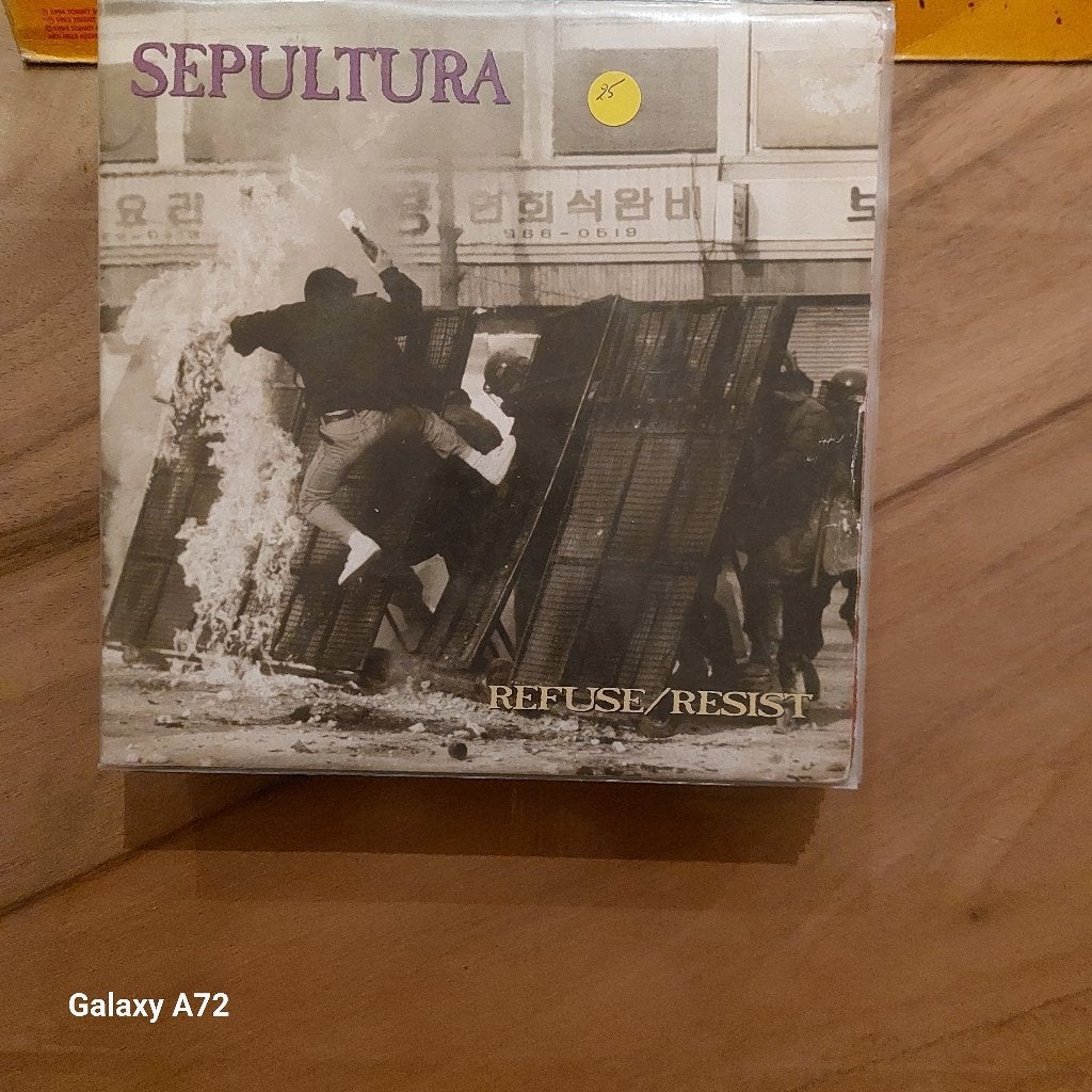 sepultura refuse resist, Cd's en Dvd's, Gebruikt, 7 inch, Ophalen of Verzenden, Rock en Metal