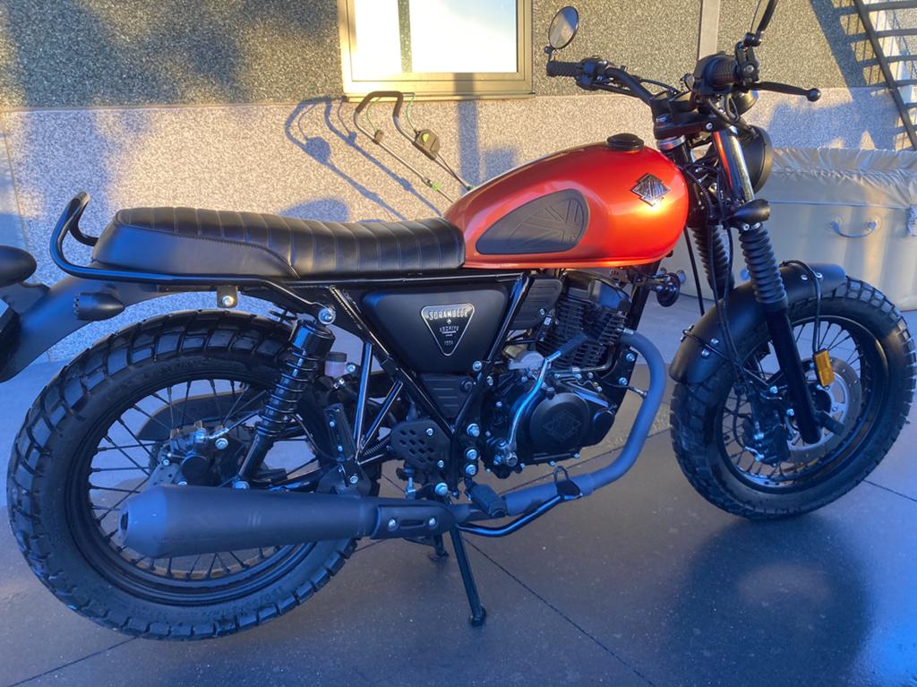 Archive scrambler 125cc, Vélos & Vélomoteurs, Honda, 5 vitesses, Comme neuf, Enlèvement