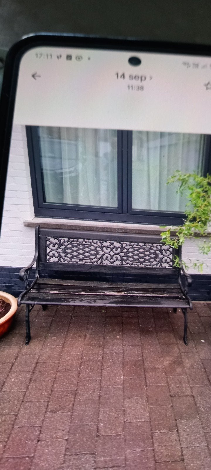 zitbank, Ophalen, Hout