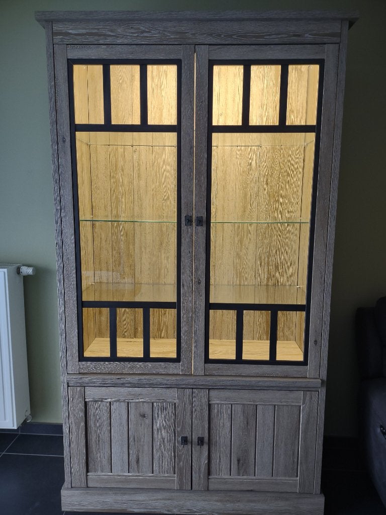 Salle à manger complète , comme neuve! 1.450€ (cause décès), Maison & Meubles, Enlèvement, Comme neuf