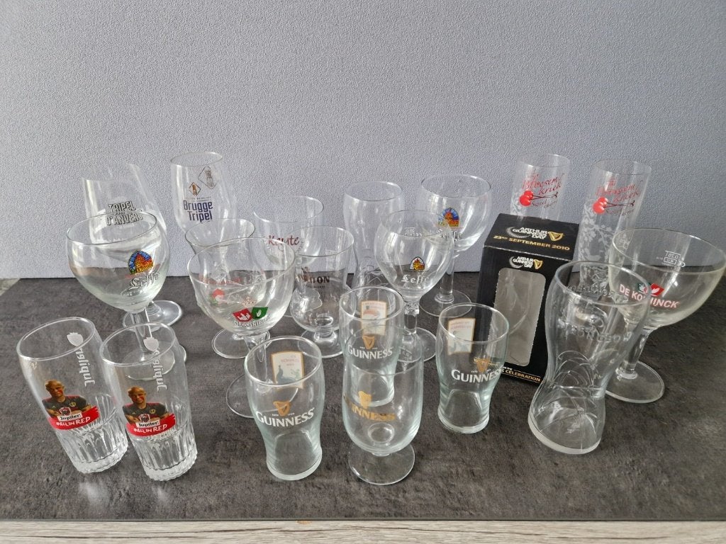 Partij glas, Verzamelen, Ophalen, Bierglas, Zo goed als nieuw, X