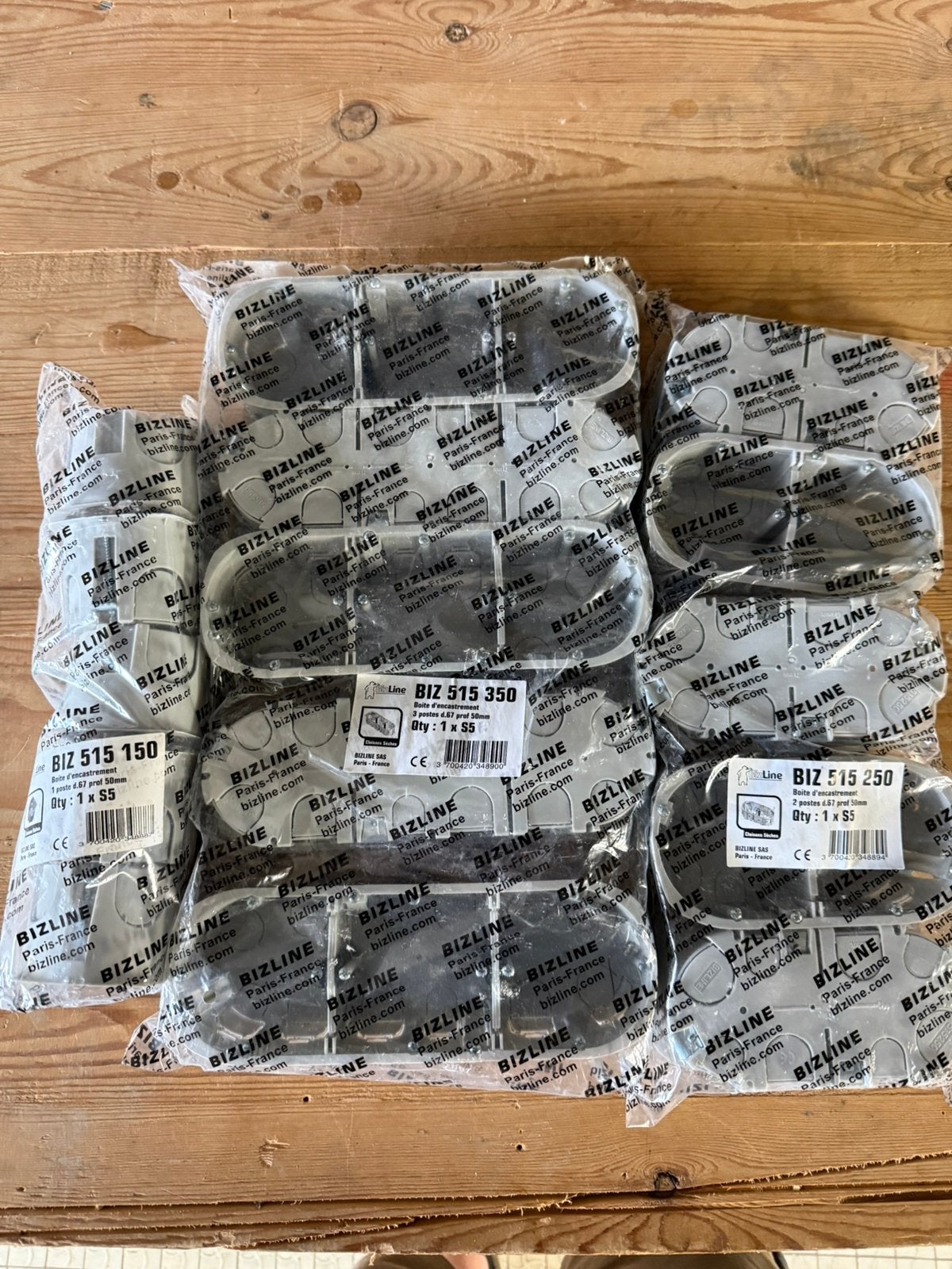 BizLine inbouwdozen (Holle wand / Gipsplaat) – NIEUW, Ophalen, Nieuw