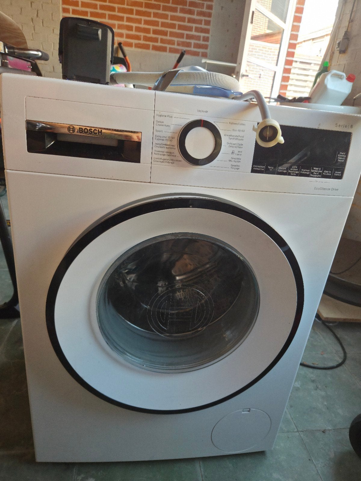 wasmachine bosh, Enlèvement, Utilisé