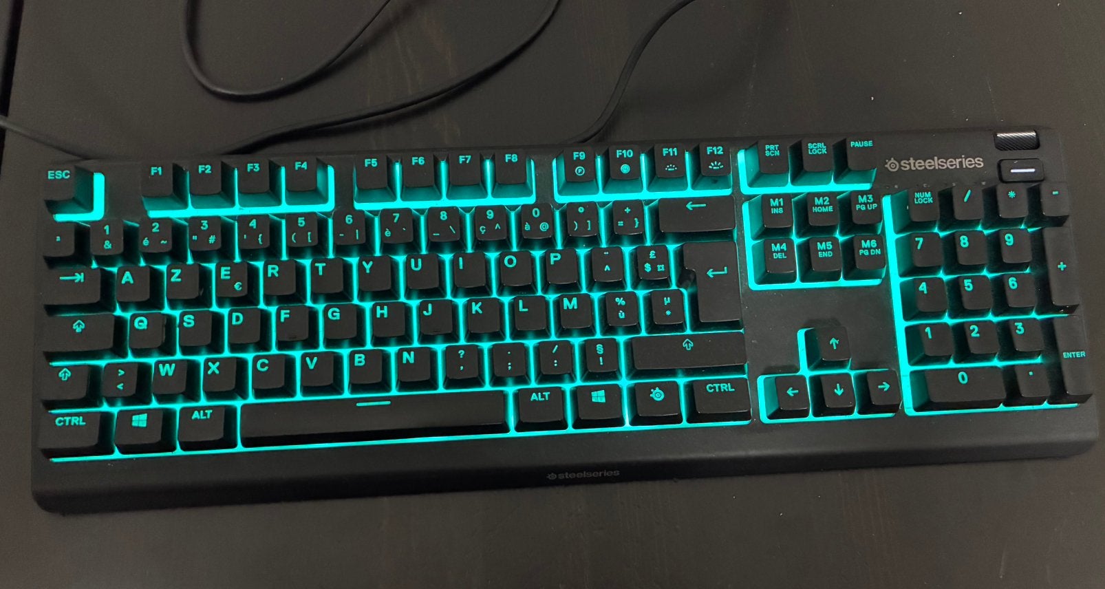 Steelseries APEX 3 gaming toetsenbord, Computers en Software, Ophalen, Azerty, Zo goed als nieuw, Gaming toetsenbord