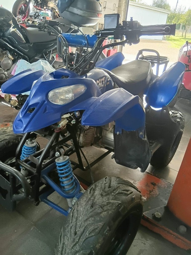 Quad 125CC, 1 cilinder, 11 kW of minder