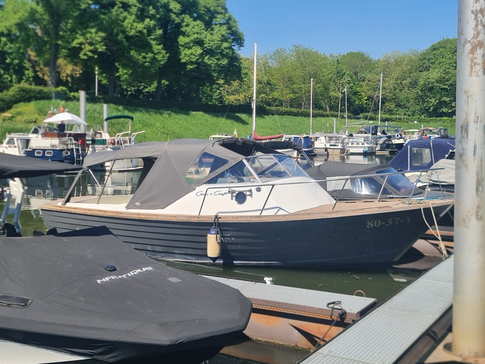 Chris Craft Cavalier 26 2x90pk, Watersport en Boten, Sloep, Ophalen, Diesel, Omvormer