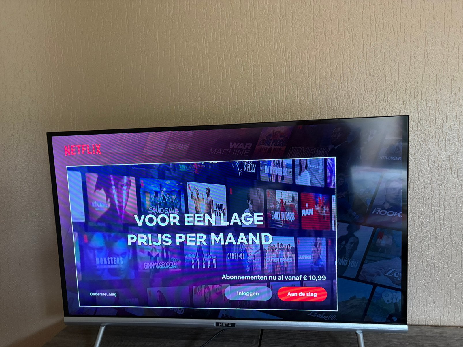 Metz smart tv, Enlèvement, Comme neuf, Smart TV