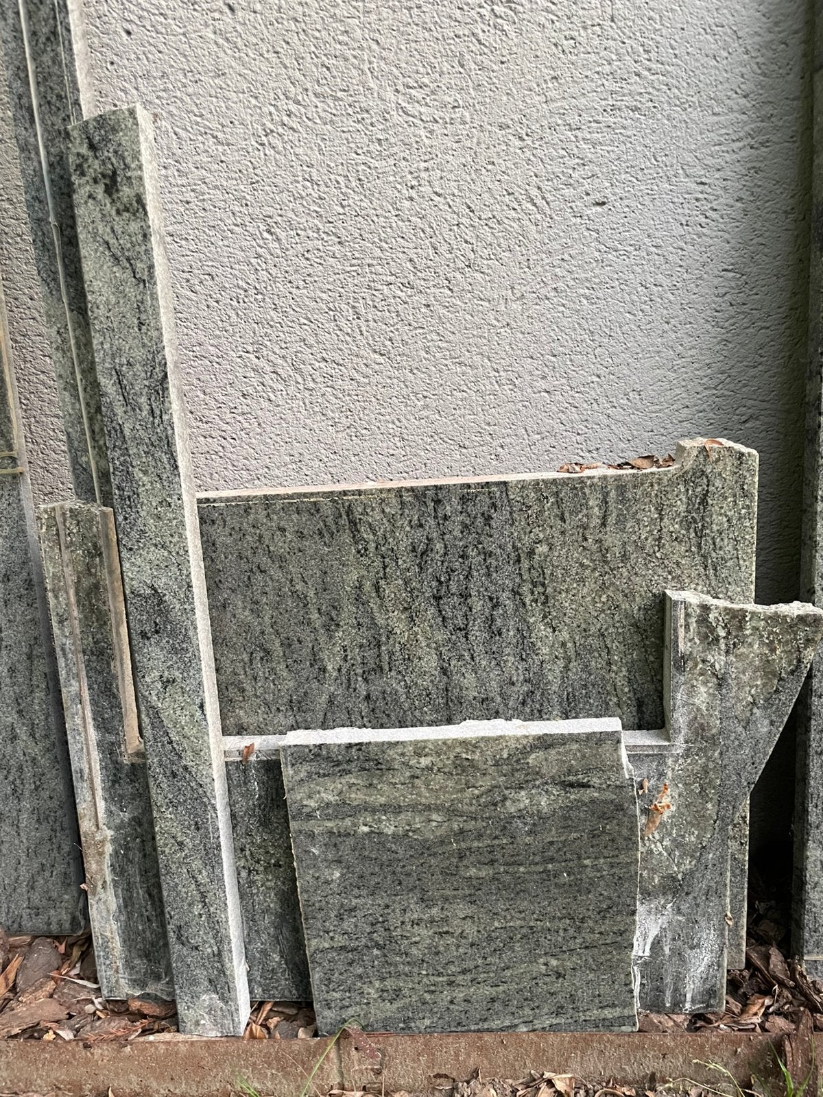 Graniet werkblad grijs 3cm 4 stukken, Ophalen, 20 tot 50 mm