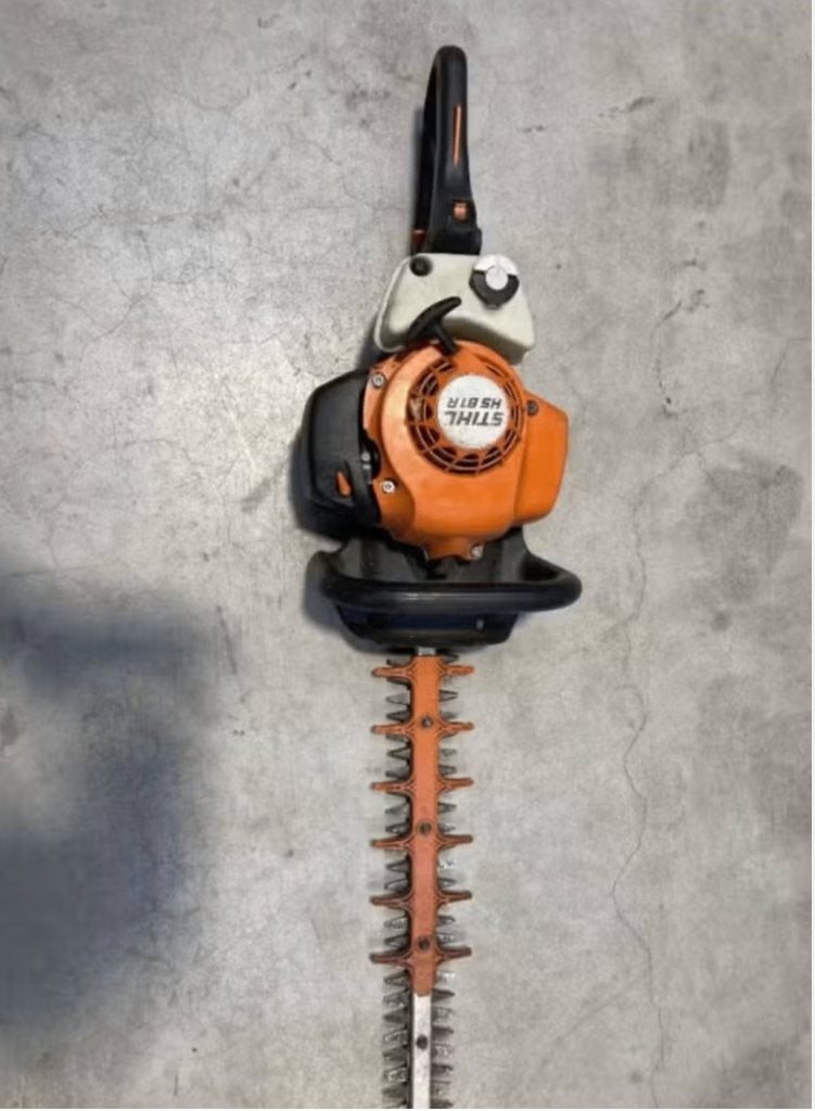 stihl hs 81 R, Enlèvement, Utilisé