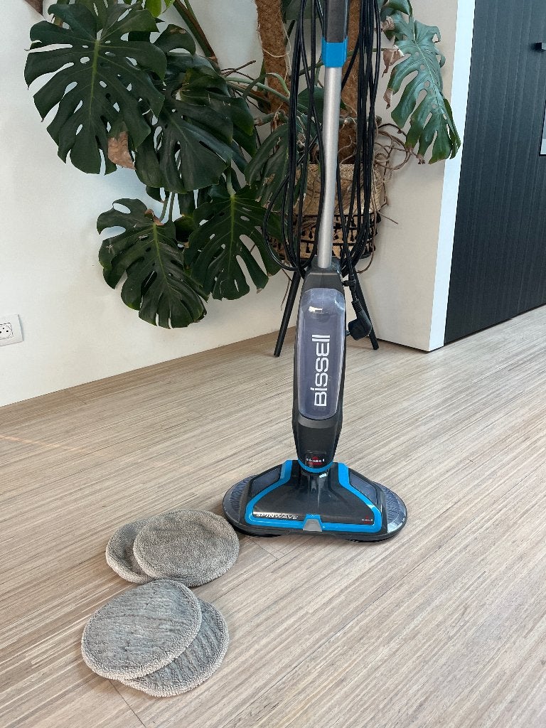 BISSELL SpinWave Elektrische Dweil met Snoer, Ophalen, Mop of Dweil