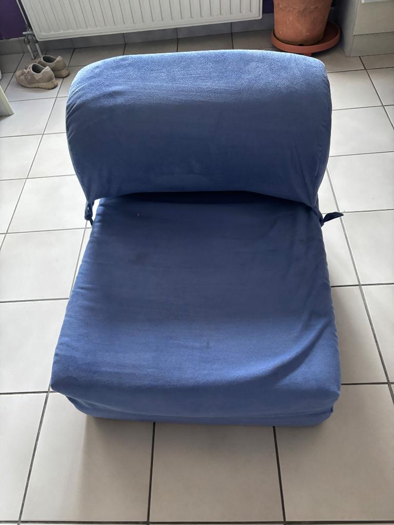Zetel/bed, Moins de 150 cm, Une personne, Enlèvement, Utilisé