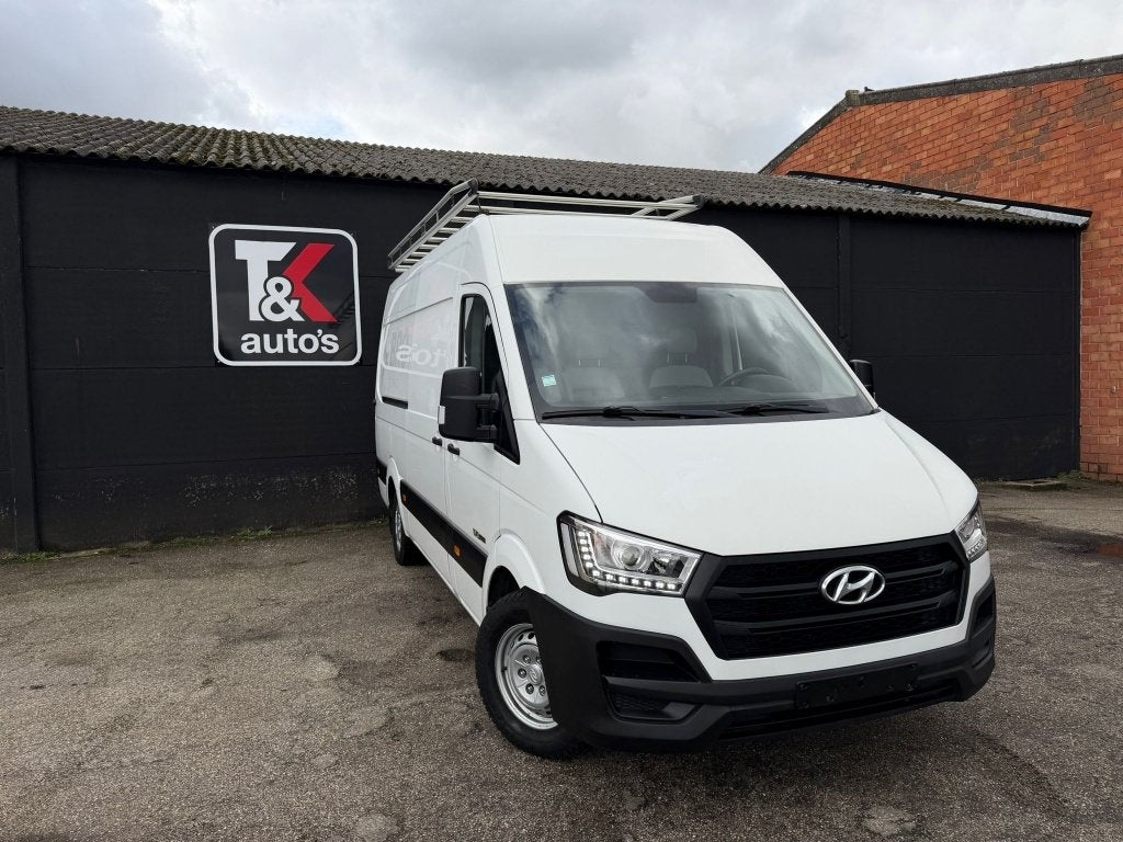 Hyundai H350 2018, Auto's, Bestelwagens en Lichte vracht, Euro 6, Wit, Bedrijf, Handgeschakeld