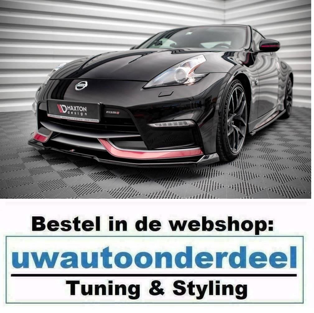 Maxton Design Spoiler Lip Splitter Voor Nissan 370Z Nismo, Verzenden