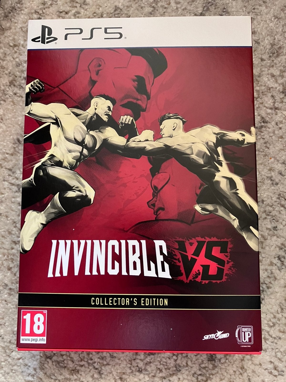 INVINCIBLE VS Collector’s edition Steelbook PS5 sans comic, Enlèvement ou Envoi, Comme neuf