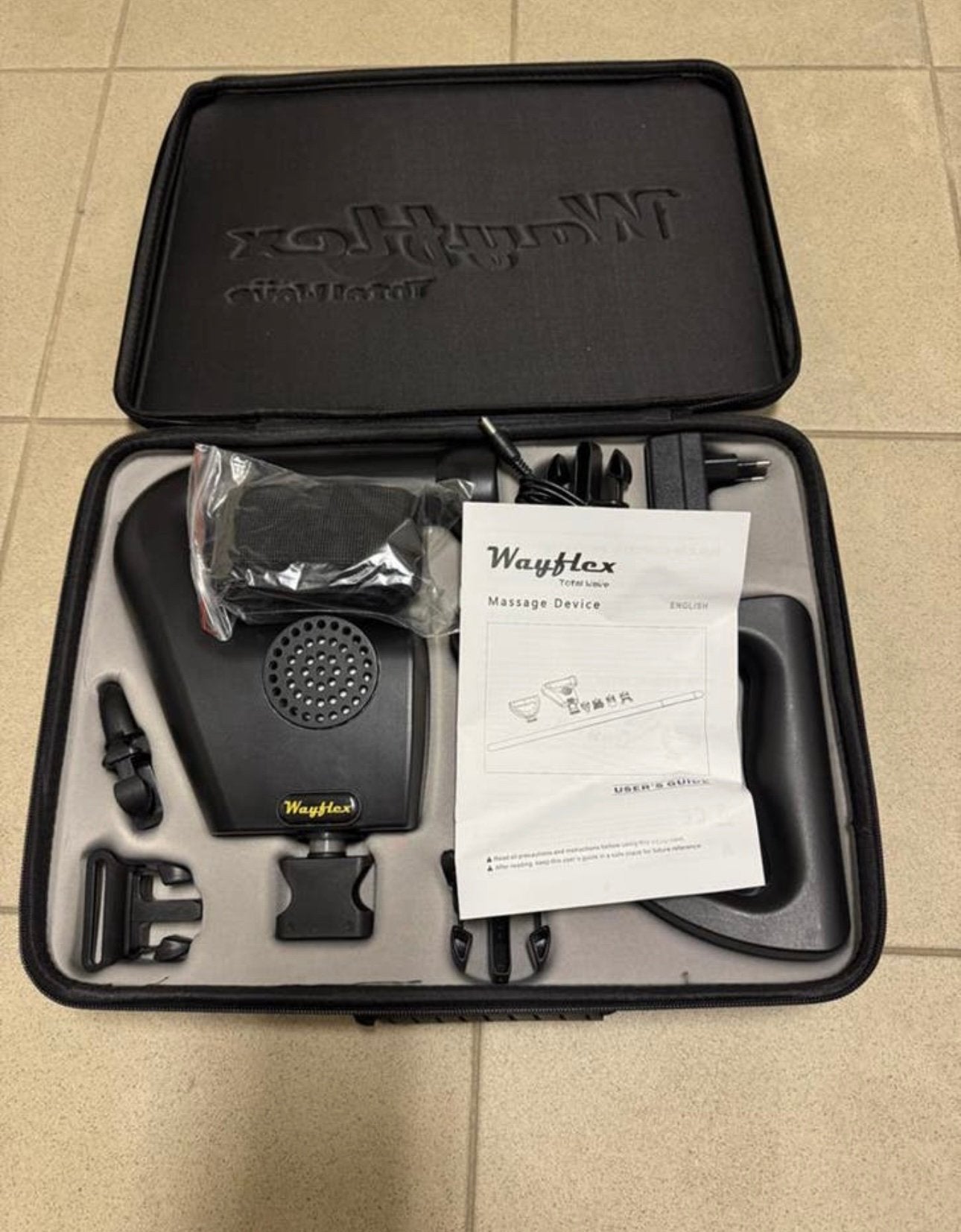 Wayflex massage gun (NEW), Enlèvement, Neuf