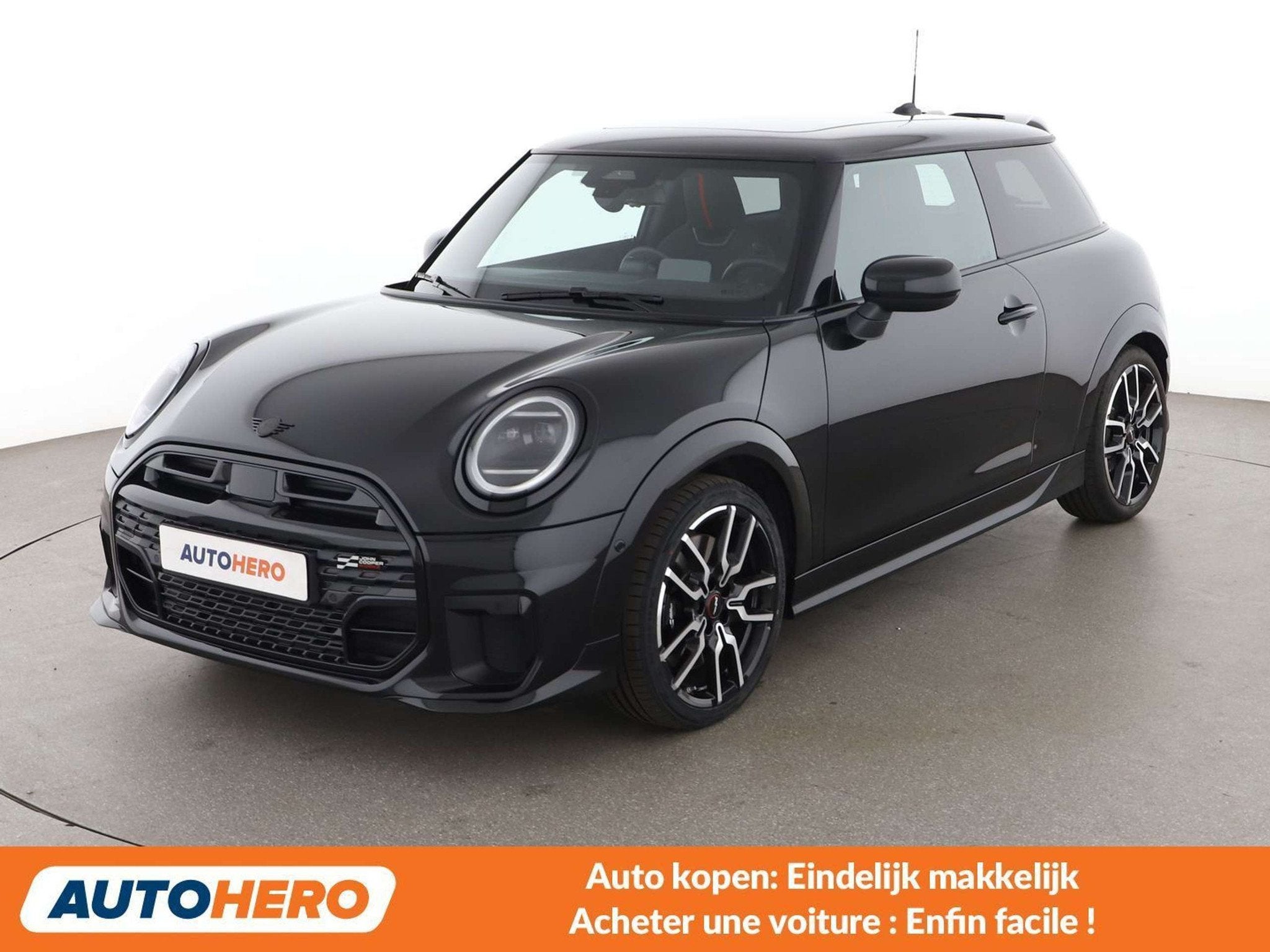 MINI Cooper S Cooper S John Cooper Works Trim (bj 2024), Auto's, Gebruikt, Zwart, Overige brandstoffen, Zwart