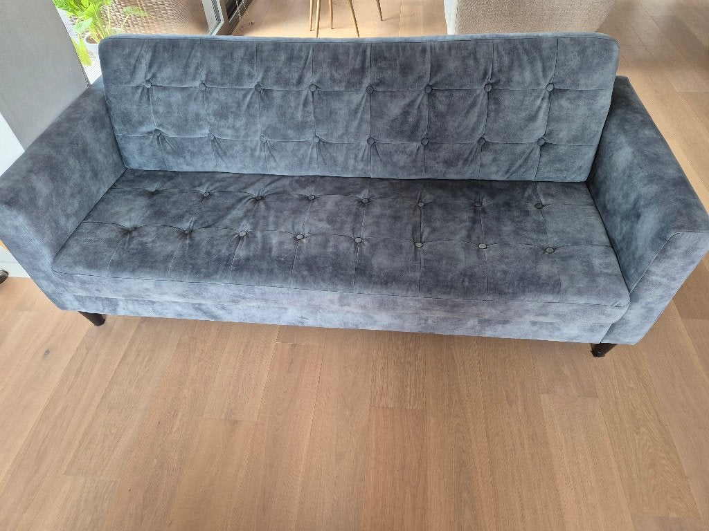 3 zits zetel/bank, Ophalen, Gebruikt, Driepersoons, 75 tot 100 cm