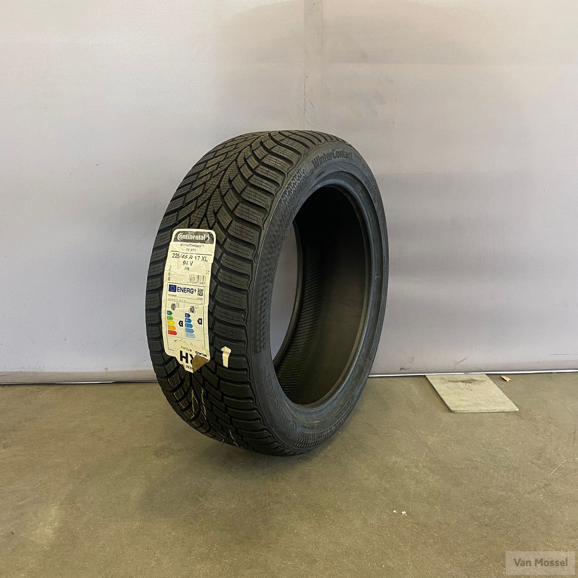 Continental WinterContact TS870 225/45/R17 94V, Pneus hiver, Véhicule de tourisme, -, Utilisé