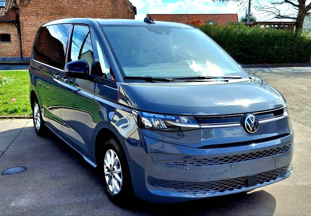 VW Multivan T7 DSG 20TDI 7pl Panoramisch dak, Auto's, Volkswagen, Bedrijf, Multivan, Achteruitrijcamera, Adaptieve lichten, Adaptive Cruise Control