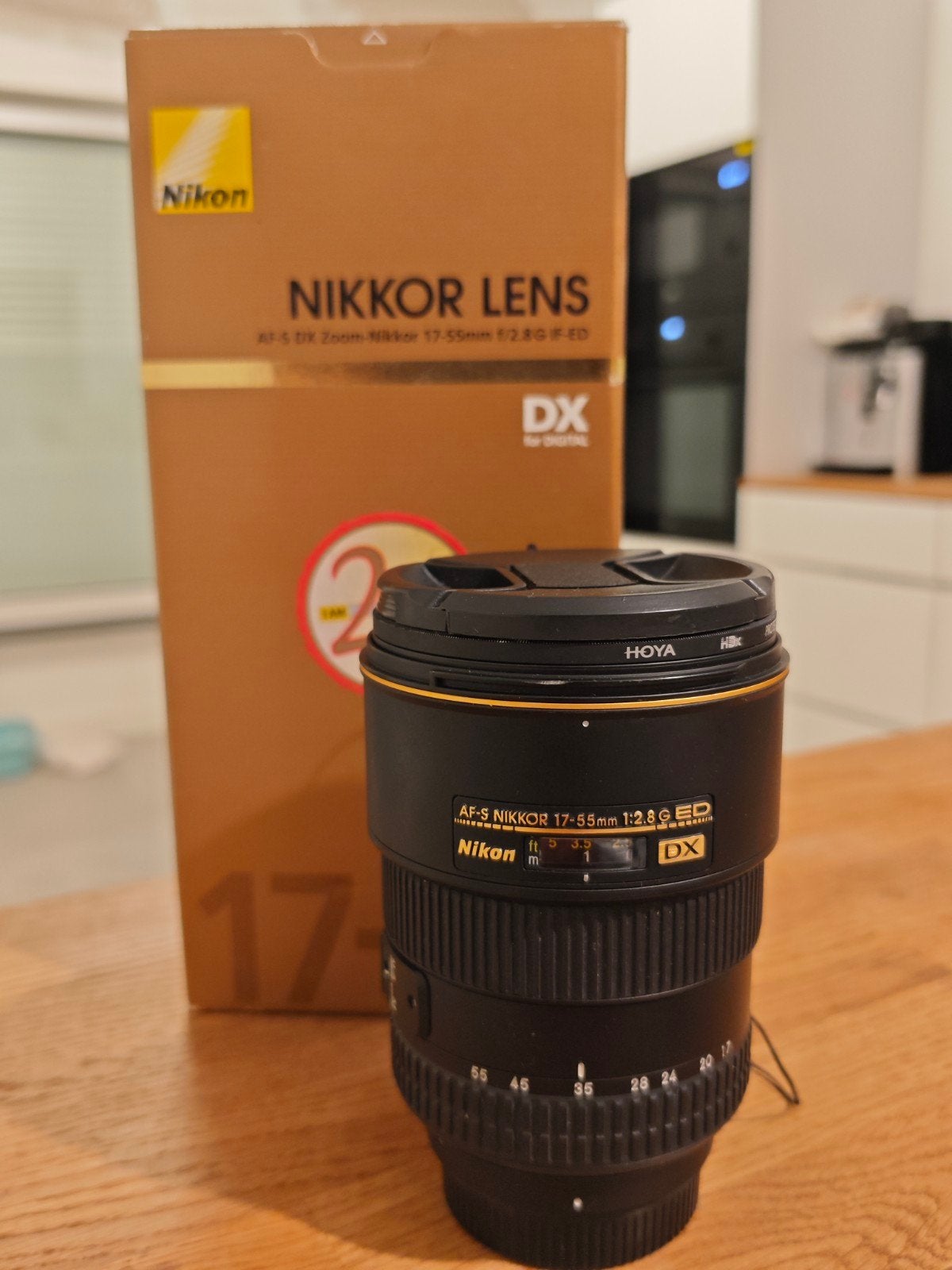 Nikon AF-S DX 17-55mm f/2.8G IF-ED, Enlèvement ou Envoi, Comme neuf, Nikon, Téléobjectif