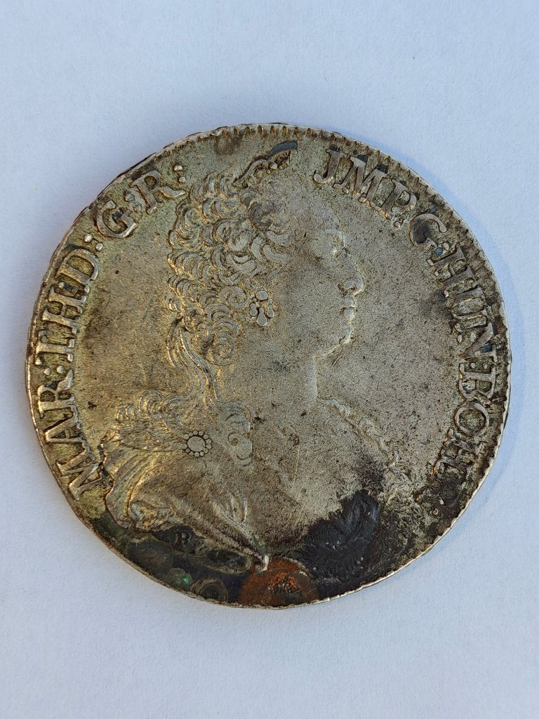 Marie Thérèse (1740-1780), Belgique , Ducaton, 1750 Main, Enlèvement, Argent, Argent
