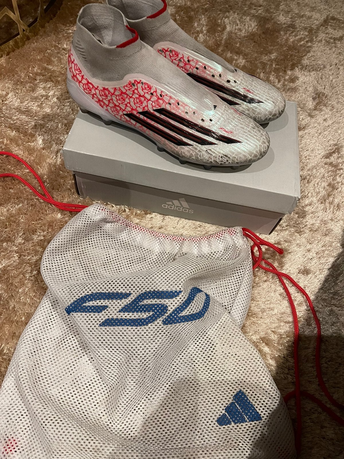 Adidas f50, Sport en Fitness, Gebruikt, Schoenen, Maat L, Ophalen of Verzenden