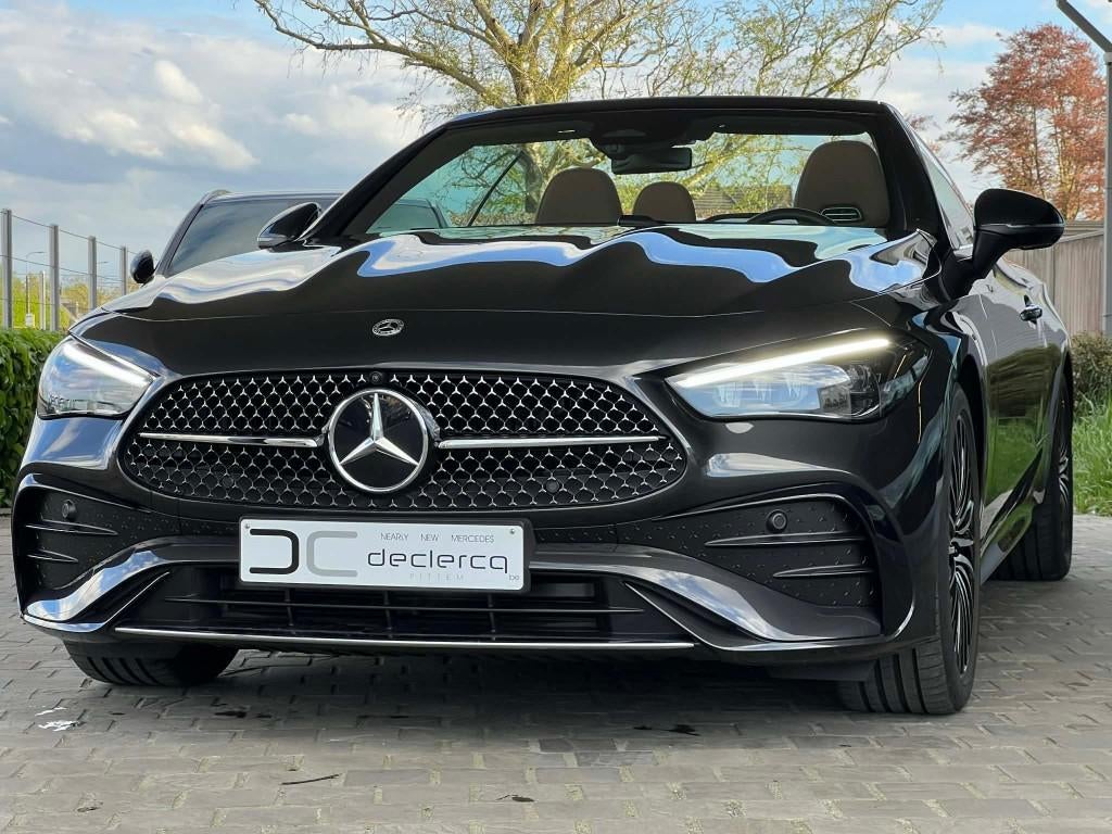 Mercedes CLE 200 cabrio AMG 2025 HUD-display 360camera, Autos, Cuir, Argent ou Gris, Achat, Euro 6