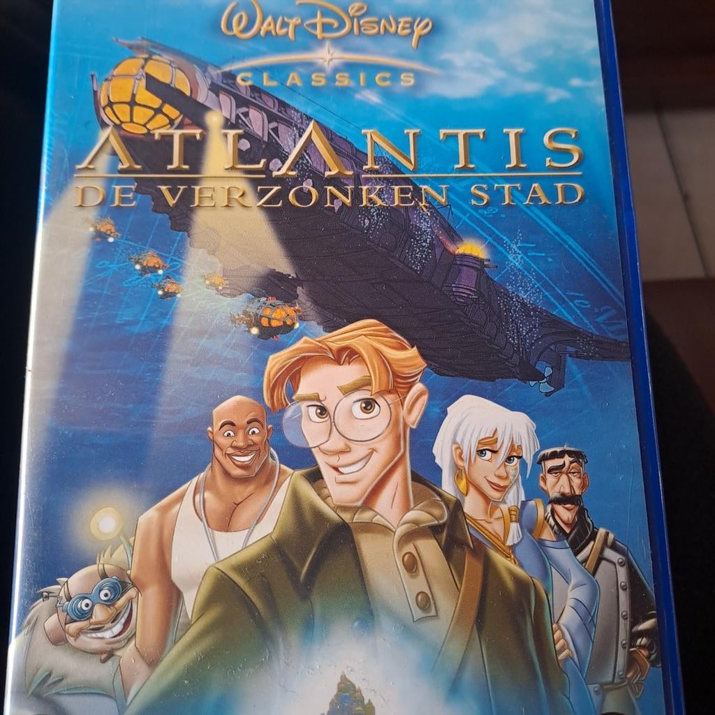 Disney atlantis de verzonken stad in nieuwstaat krasvrij, Tekenfilm, Ophalen of Verzenden, Zo goed als nieuw, Alle leeftijden