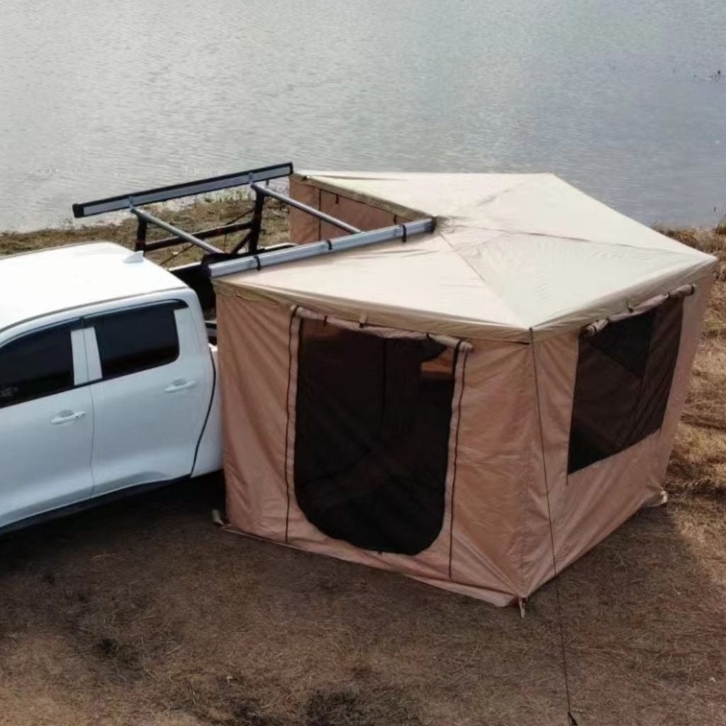 Luifel 270 graden 2m snel uitklapbaar hoge kwaliteit nieuw, Caravans en Kamperen, Voortenten en Luifels, Ophalen of Verzenden