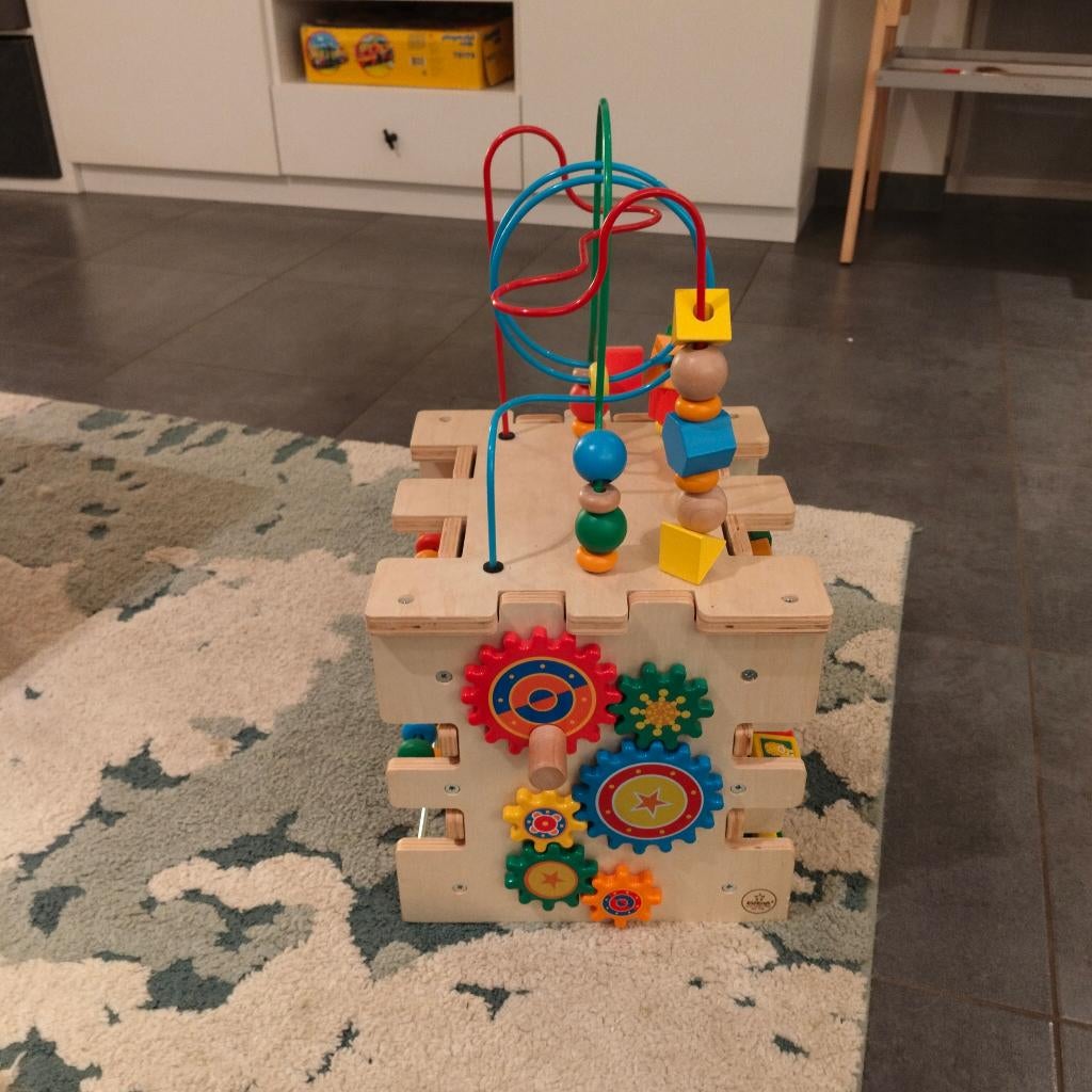Houten KidKraft activiteiten kubus voor peuter, Ophalen, Nieuw, Overige typen