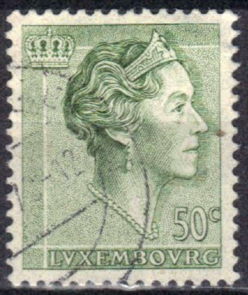 Luxemburg 1960-1964 - Yvert 582 - Groothertogin Charlot (ST), Postzegels en Munten, Postzegels | Europa | Overig, Gestempeld, Luxemburg