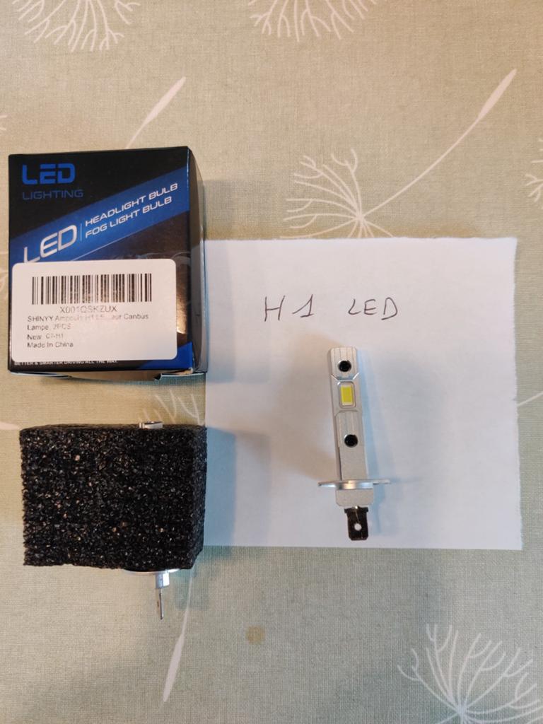 H1 led lampen, Ophalen