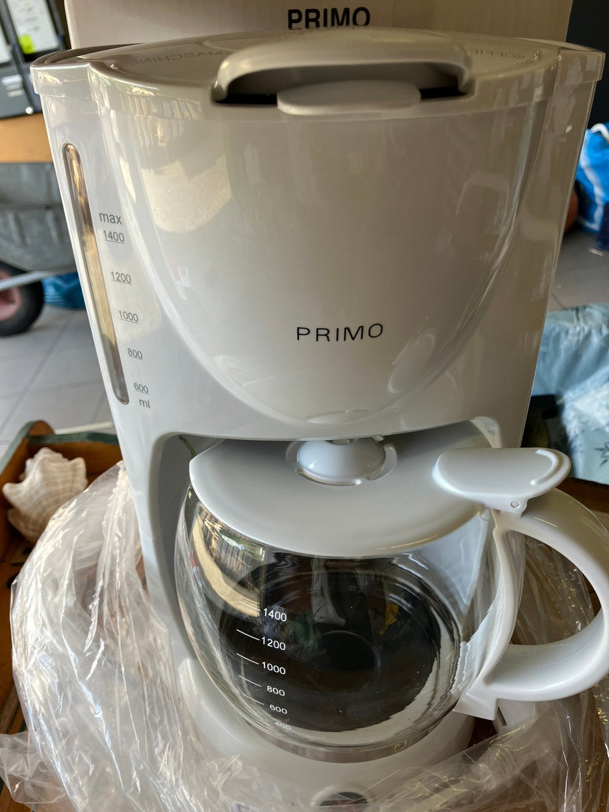 Primo filterkoffiezetapparaat (type PRIMOCM-1400), Elektronische apparatuur, Ophalen, Nieuw