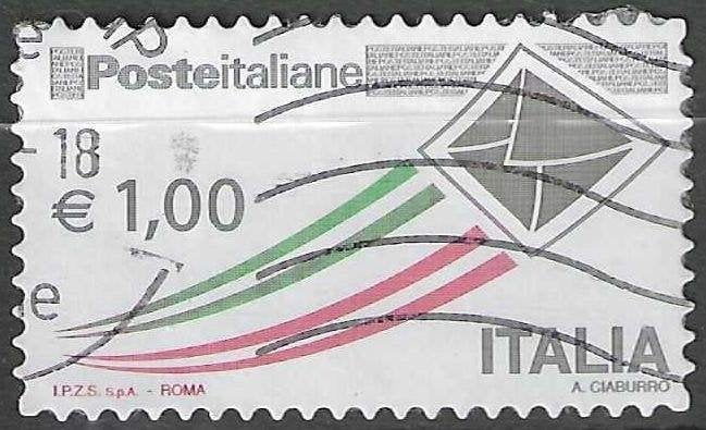 Italie 2015 - Yvert 3592 - Italiaanse Posterijen  (ST), Postzegels en Munten, Verzenden, Gestempeld