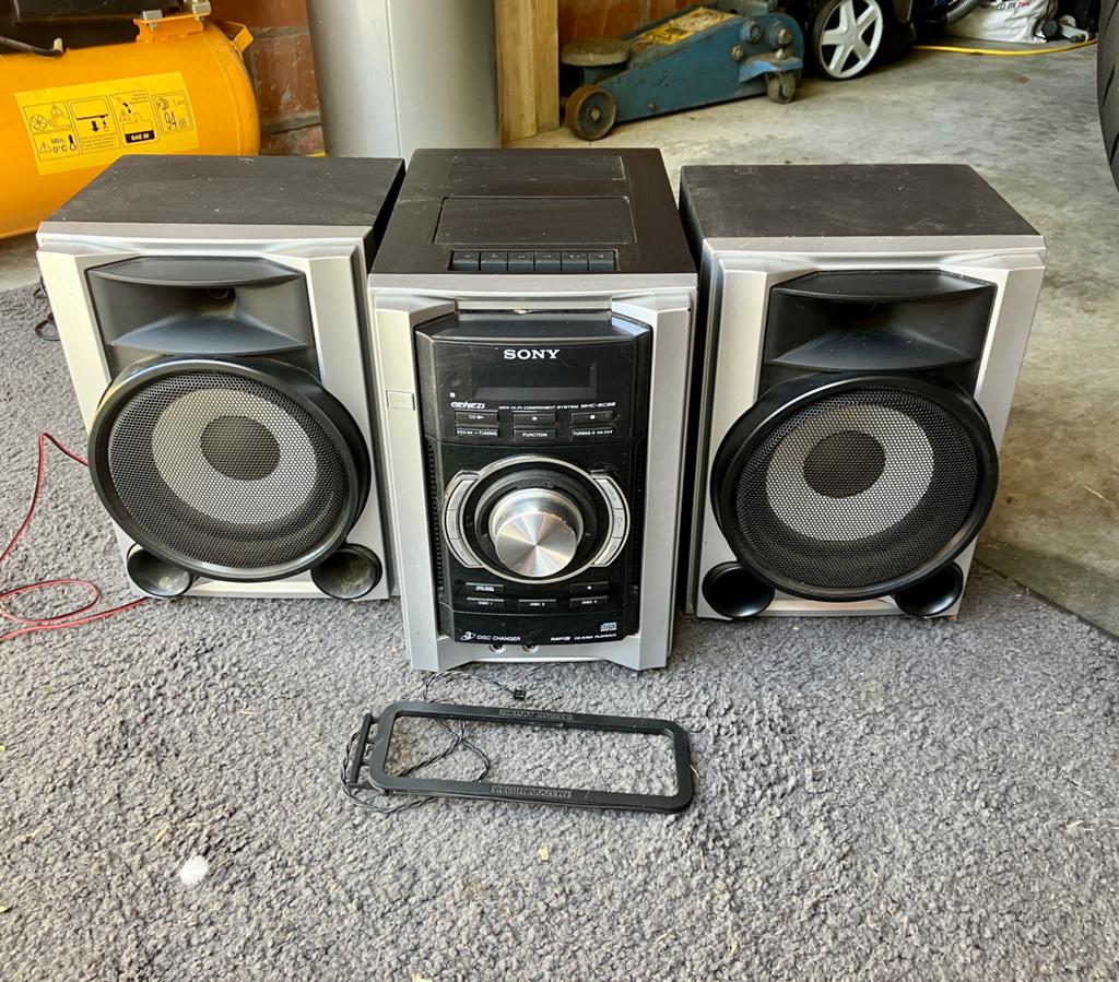 Sony stereoketen met boxen, Ophalen, Gebruikt, Tuner of Radio, Sony