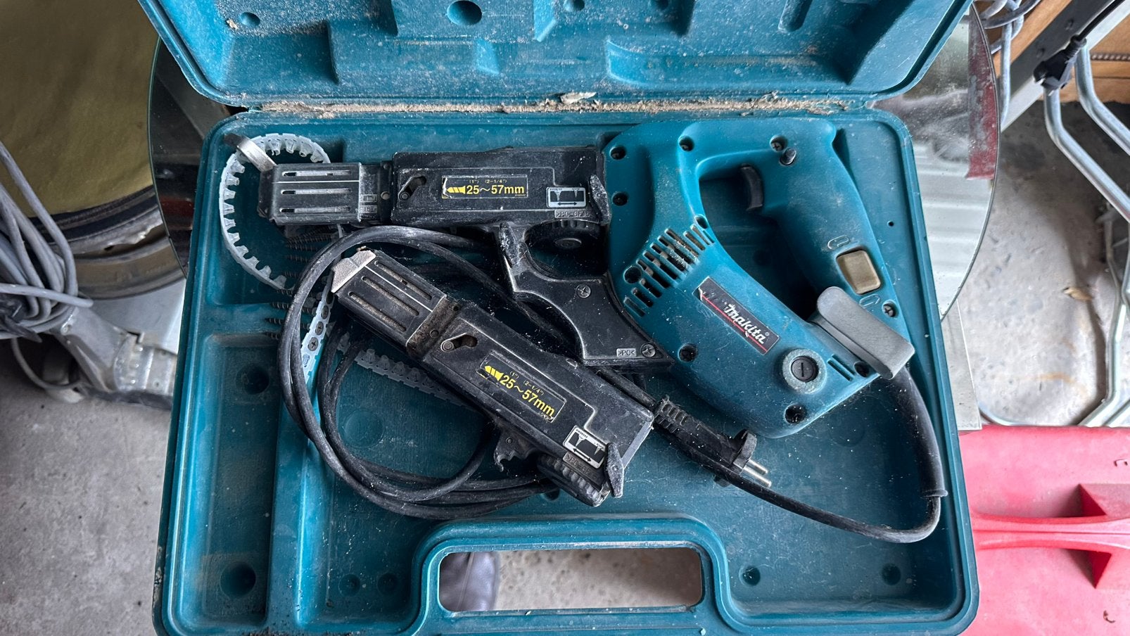 Makita 6834 schroefautomaat, Ophalen, Gebruikt