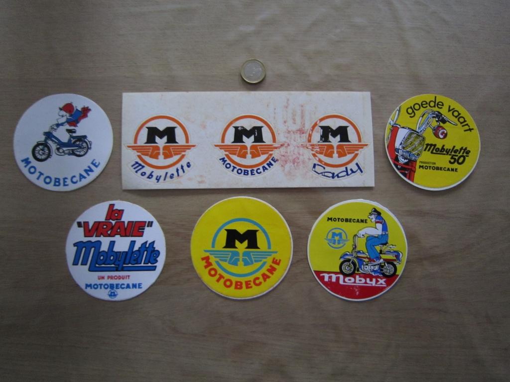 Autocollant rétro/vintage - Mobylette/Motobecane, Collections, Autocollants, Comme neuf, Marque, Enlèvement ou Envoi