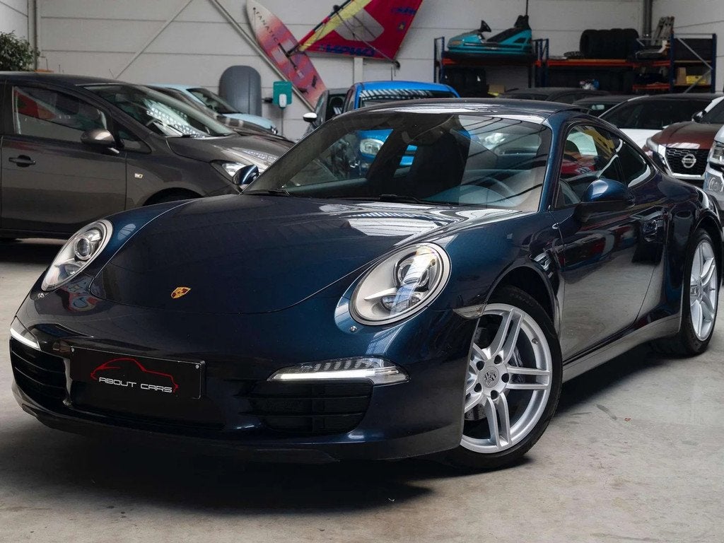 Porsche 911 CARRERA 991 2 3.4i Coupé (bj 2012, automaat), Auto's, Automaat, Gebruikt, Leder, Bedrijf