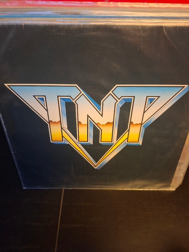 lp - tnt - tnt - bak 4, Cd's en Dvd's, LP, Gebruikt, Hardrock, 12 inch