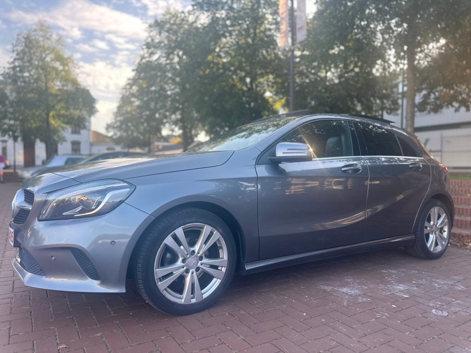 Mercedes A180 d, Auto's, Automaat, Leder, 5 deurs, Particulier
