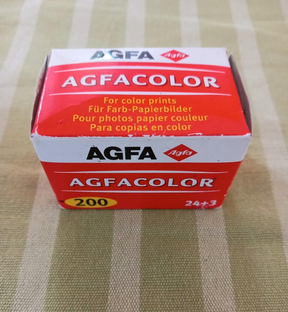 Pellicule argentique - agfa -> 2€, Enlèvement