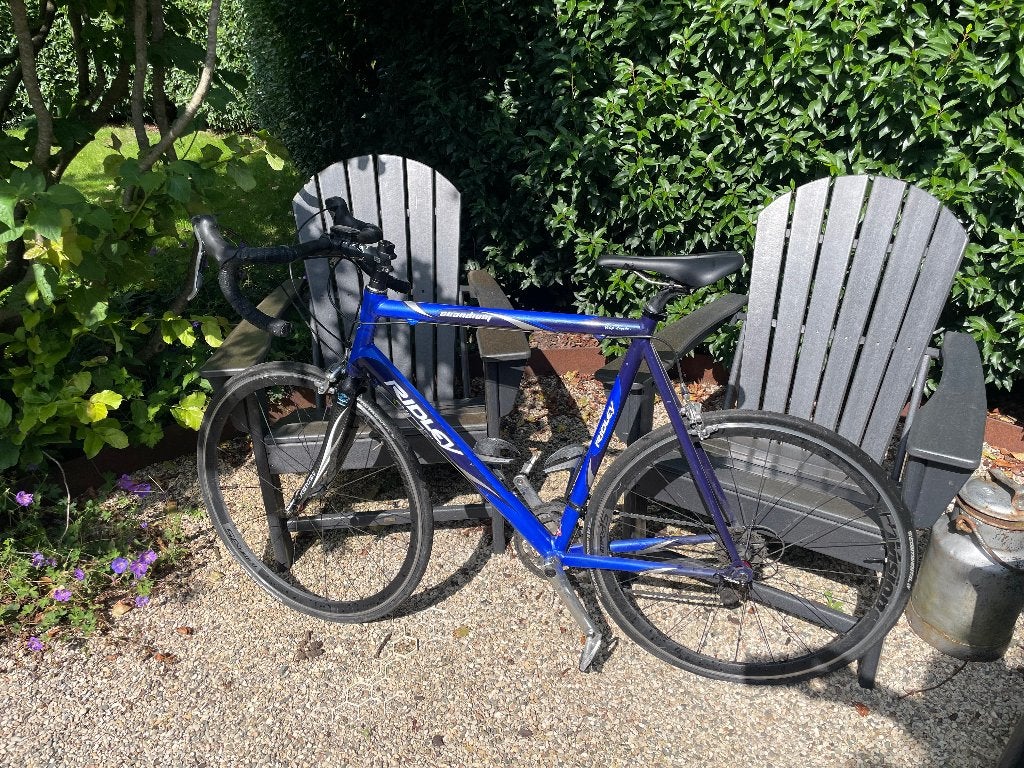 Ridley koersfiets, scandium, goede wielen, Ultegra, 28 inch, Gebruikt, 10 tot 15 versnellingen, Aluminium