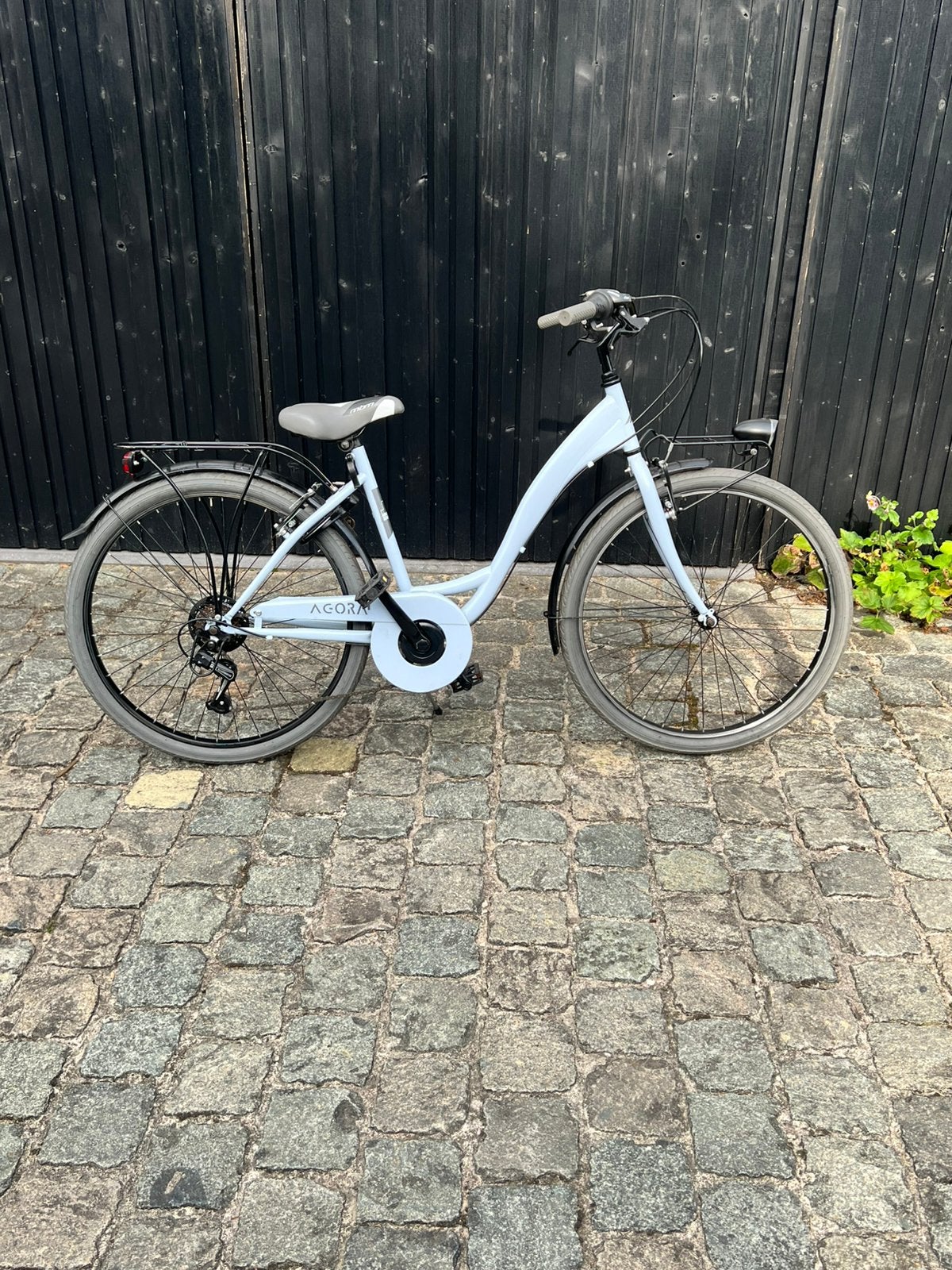 Lichtblauwe fiets 26inch, Ophalen, Zo goed als nieuw