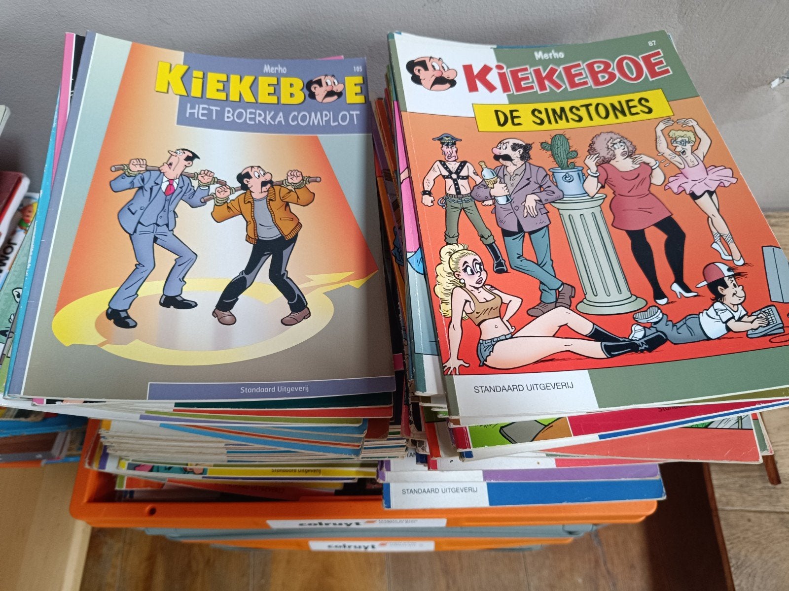 Kiekeboe strips, Enlèvement ou Envoi